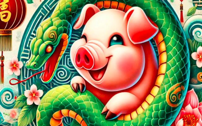 Ilustrasi Shio Babi.